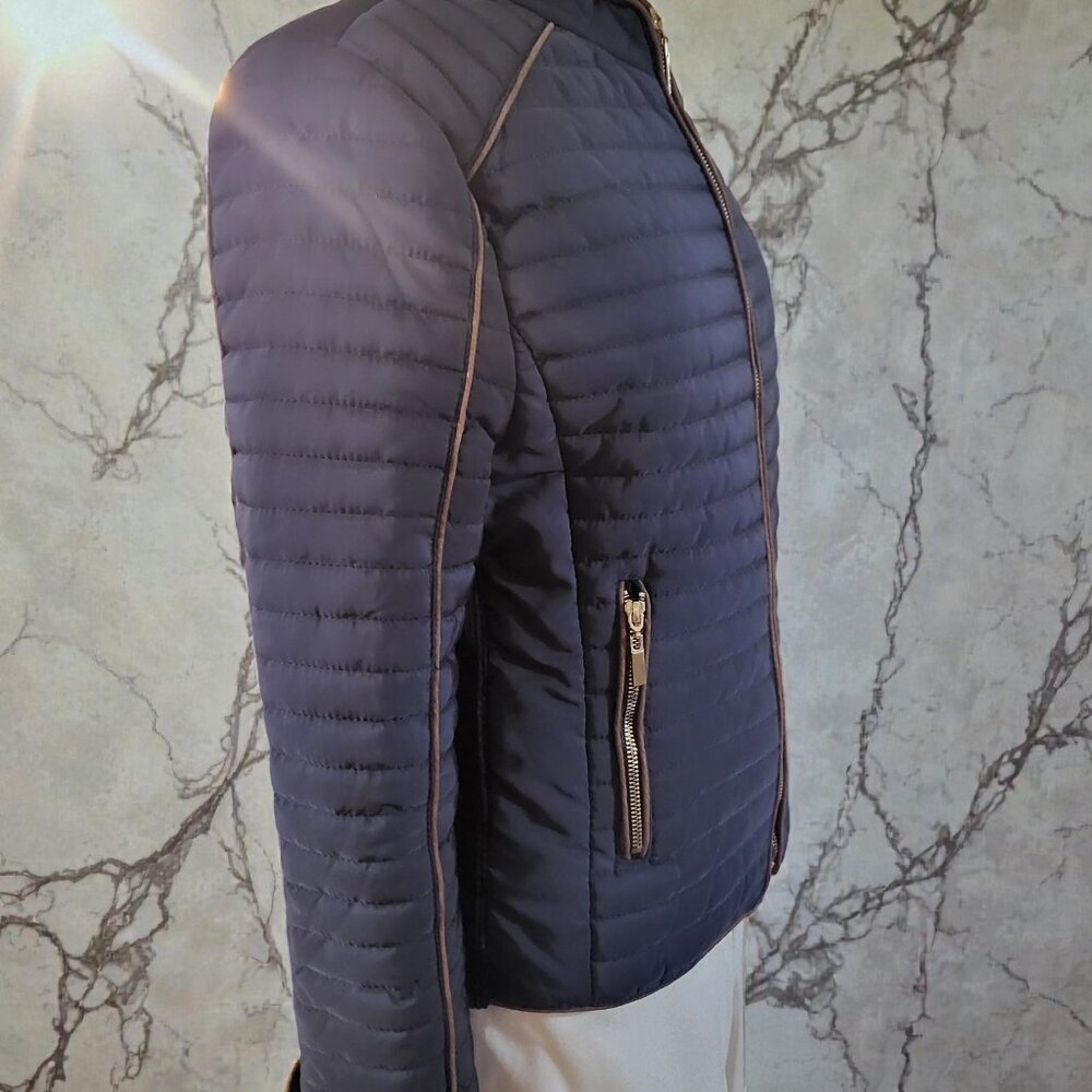 Daisy women’s quilted, lightweight warm jacket‎ in size L, Navy blue - Picture 6 of 11